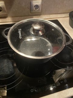 Кастрюля алюминий, антипригарное покрытие, 4 л, с крышкой, крышка стекло, Горница, Гранит, к2633аг - фото 1 от пользователя