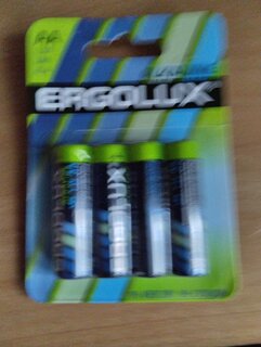 Батарейка Ergolux, АА (LR6, 15A), Alkaline, щелочная, 1.5 В, блистер, 4 шт, 11748 - фото 4 от пользователя