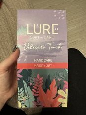 Набор подарочный для женщин, Lure, Delicate Touch, Bio-крем для рук увлажняющий, 75мл + крем для рук комплексный уход, 75 мл - фото 6 от пользователя