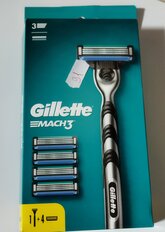 Станок для бритья Gillette, Mach3, для мужчин, 5 сменных кассет - фото 7 от пользователя