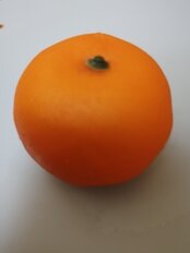 Фрукт декоративный мандарин, 8 см, Y4-2678 - фото 6 от пользователя