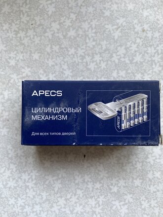 Личинка замка двери Apecs, SM-60-C-NI, 3308, 60 мм, никель, 30/30 - фото 2 от пользователя
