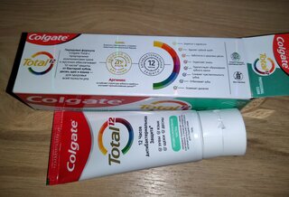 Зубная паста Colgate, Total 12, 75 мл, профессиональная чистка гель, CN05045A - фото 6 от пользователя