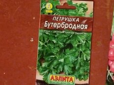 Семена Петрушка листовая, Бутербродная, 2 г, цветная упаковка, Аэлита - фото 9 от пользователя