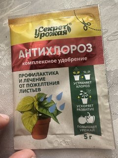 Фунгицид Антихлороз, 5 г - фото 1 от пользователя
