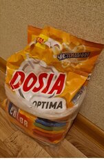 Стиральный порошок Dosia, 1.2 кг, автомат, для цветного белья, Optima Color - фото 3 от пользователя