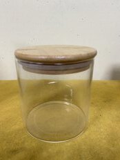 Банка для сыпучих продуктов, стекло, 0.68 л, с крышкой, Y4-4791 - фото 3 от пользователя