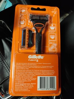 Станок для бритья Gillette, Fusion, для мужчин, 2 сменные кассеты - фото 7 от пользователя