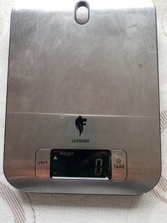 Весы кухонные электронные, металл, Leonord, LE-1705, платформа, точность 1 г, до 5 кг, LCD-дисплей, серые, 105021 - фото 2 от пользователя