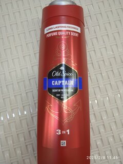 Гель для душа и шампунь Old Spice, 3 в 1 Captain, для мужчин, 400 мл - фото 7 от пользователя