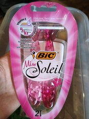 Станок для бритья Bic, Miss Soleil, для женщин, 2 шт, одноразовые, 931540 - фото 6 от пользователя