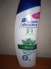 Шампунь Head &amp; Shoulders, 2в1 Ментол, против перхоти, 400 мл - фото 5 от пользователя