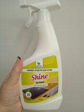 Чистящее средство для ухода за стеклокерамикой, Clean&amp;Green, Shine bright, 500 мл - фото 9 от пользователя