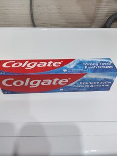 Зубная паста Colgate, Крепкие зубы Свежее дыхание, 100 мл - фото 1 от пользователя