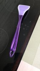 Лопатка кулинарная силикон, навеска, фиолетовая, Daniks, YW-KT129P-2 - фото 6 от пользователя