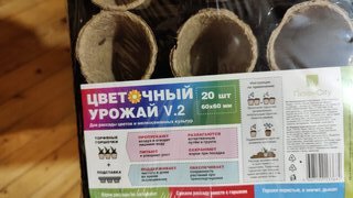 Набор для рассады 20 шт, 60 мм, 20 стаканчиков, с поддоном, с поддоном, ГазонCity - фото 6 от пользователя