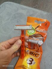 Станок для бритья Bic, Sensitive, для мужчин, 3 лезвия, 4 шт, одноразовые, 8729022 - фото 2 от пользователя