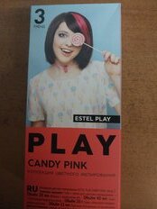 Краска для волос, Estel, Play, 3, для цветного мелирования, Candy Pink, 95 мл - фото 1 от пользователя