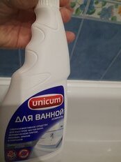 Чистящее средство для ванной, Unicum, спрей, 500 мл - фото 2 от пользователя