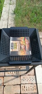 Решетка барбекю 350х300х60 мм, Ecos, 3009D, нержавеющая сталь, антипригарное покрытие, рукоятка сталь, квадрат, 999627 - фото 7 от пользователя
