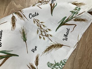 Полотенце кухонное 35х60 см, 100% хлопок, рогожка, Радушная хозяйка, Колоски, Россия, 2212 - фото 2 от пользователя