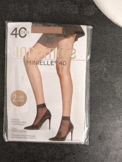 Носки для женщин, лайкра, Innamore, Minielle, miele/телесные, 2 пары, 40 DEN - фото 1 от пользователя