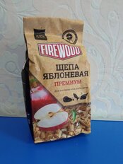 Щепа для коптильни 0.2 кг, яблоня, Firewood, 110502 - фото 2 от пользователя