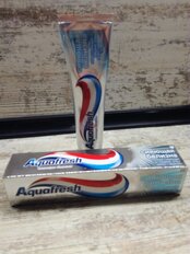 Зубная паста Aquafresh, Сияющая белизна, 75 мл - фото 2 от пользователя