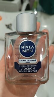 Лосьон после бритья, Nivea, для чувствительной кожи, 100 мл, 81314 - фото 1 от пользователя