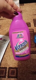 Чистящее средство Vanish, Gold 3в1, для чистки ковров, 450 мл - фото 4 от пользователя