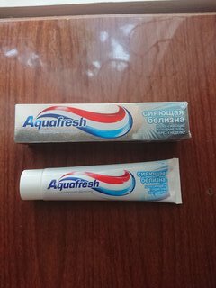 Зубная паста Aquafresh, Сияющая белизна, 75 мл - фото 8 от пользователя