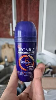 Дезодорант Deonica, 5 Protection, для мужчин, ролик, 50 мл - фото 1 от пользователя