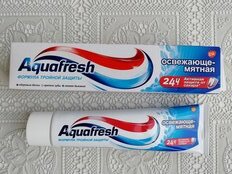 Зубная паста Aquafresh, Освежающе-мятная, 100 мл - фото 4 от пользователя