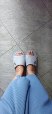 Тапки для мужчин, голубые, р. 42-43, открытые, А71-001-04 - фото 1 от пользователя