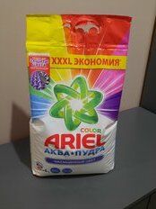 Стиральный порошок Ariel, 6 кг, автомат, для цветного белья, Color - фото 9 от пользователя