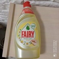 Средство для мытья посуды Fairy, Нежные руки Ромашка и витамин Е, 450 мл - фото 7 от пользователя