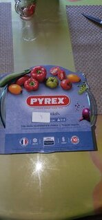 Кастрюля стекло, 3.2 л, с крышкой, стекло жаропрочное, круглая, Pyrex, Essentials, 208A000N/2022 - фото 3 от пользователя