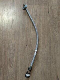 Подводка для воды 1/2&quot;х0.6 м, г-г, сталь, полимер, ProFactor - фото 8 от пользователя