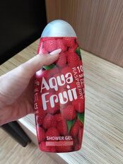 Гель для душа Aquafruit, Energy Малина, 420 мл - фото 5 от пользователя