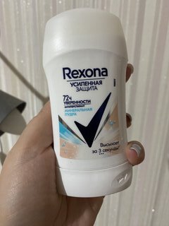 Дезодорант Rexona, Минеральная пудра, для женщин, стик, 40 мл - фото 1 от пользователя