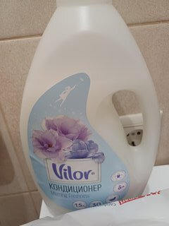 Кондиционер для белья Vilor, 1.5 л, Утренняя свежесть - фото 4 от пользователя