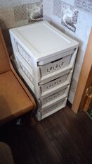 Комод 4 ящика, Deluxe, 38.5х30х69 см, светло-бежевый, С32769/433276934, Бытпласт - фото 7 от пользователя