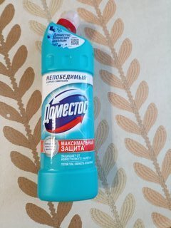 Чистящее средство универсальное, Domestos, Свежесть Атлантики, гель, 1 л - фото 2 от пользователя