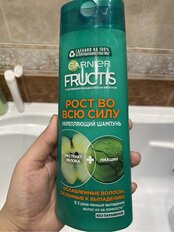 Шампунь Fructis, Рост во всю силу, против выпадения волос, 400 мл - фото 5 от пользователя