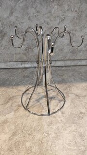 Подставка для кружек, металл, фигурная, 6 крючков, Y4-8024 - фото 2 от пользователя