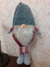 Фигурка декоративная Гном, 18х70 см, Y4-2817 - фото 3 от пользователя