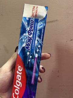 Зубная паста Colgate, MaxFresh Взрывная мята, 100 мл - фото 8 от пользователя