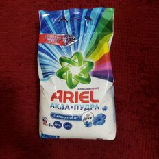 Стиральный порошок Ariel, 3 кг, автомат, для цветного белья, Ленор Эффект Воздушная свежесть - фото 4 от пользователя