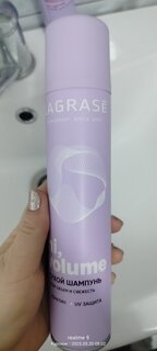 Сухой шампунь Lagrase, Hi, Volume, супер объем и свежесть, 200 мл, с кератином - фото 2 от пользователя