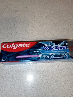 Зубная паста Colgate, MaxFresh Взрывная мята, 100 мл - фото 3 от пользователя